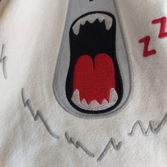 3 Piece-Dino Member's Mark Children's long Sleeve Pajama Set - Picture 8 of 9